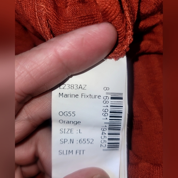 Defacto Woman Marine Fixture Women's Burnt Orange Rib Lined Dress - Picture 10 of 11